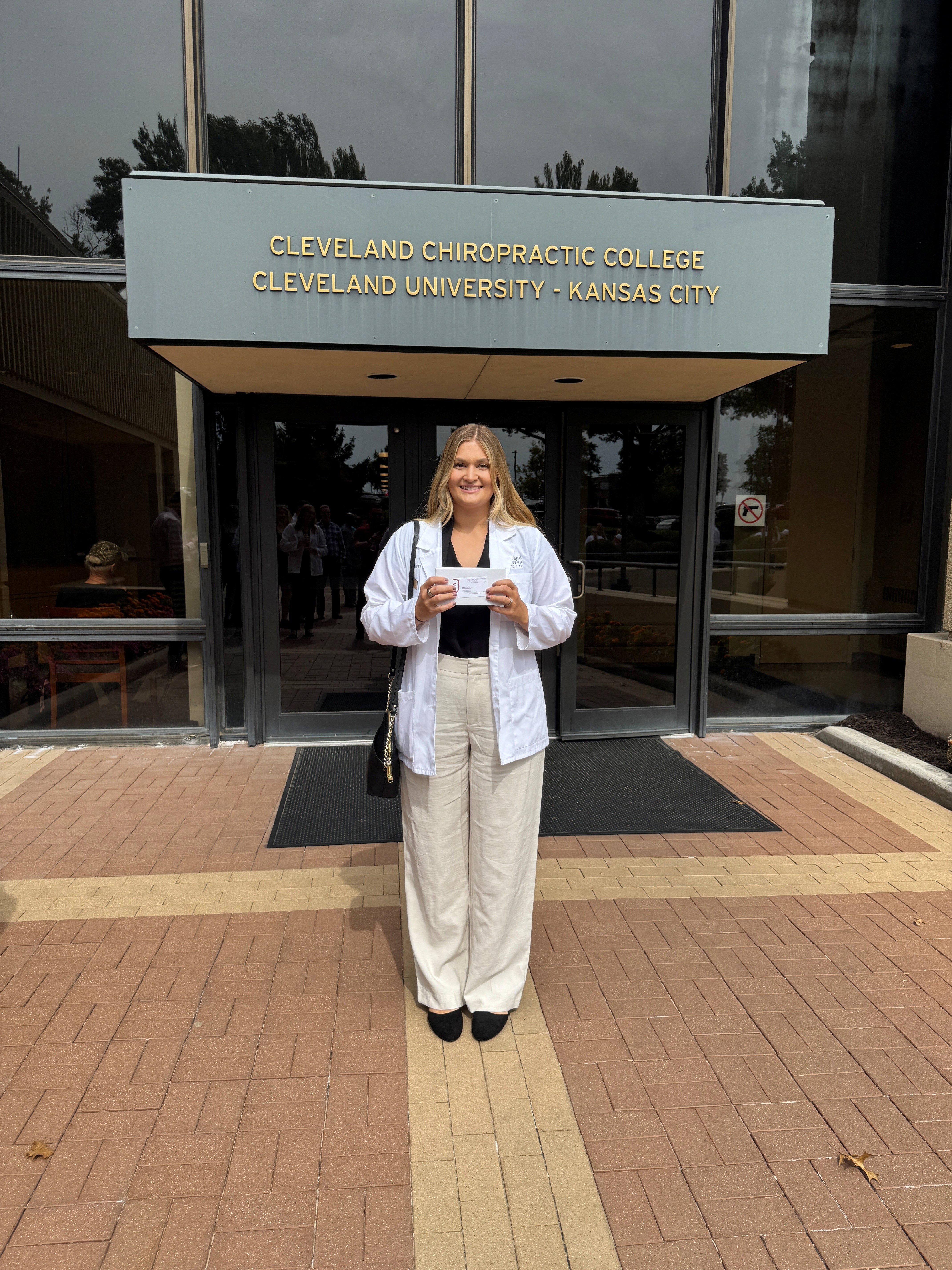 Jessica Ward (Sahm), Chiropractic Intern at Cleveland University-Kansas City